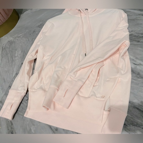 Sweaty Beaty Liberate Luxe Fleece Hoodie - Tulippink, xs - Picture 14 of 16